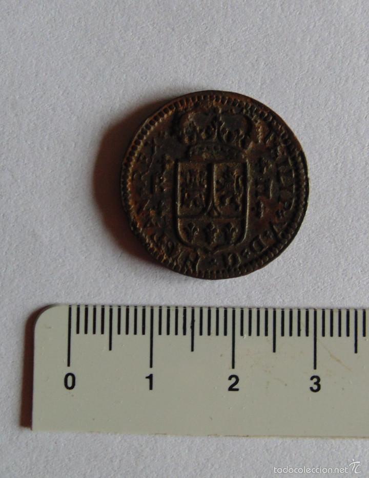 Monedas de Espa&ntilde;a: 1 maraved&iacute;s, Ferran VI - Foto 2