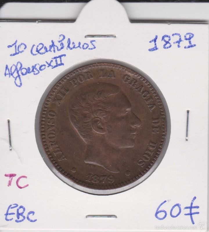 Monedas de Espa&ntilde;a: 10 centimos 1879 EBC Alfonso XII - Foto 1