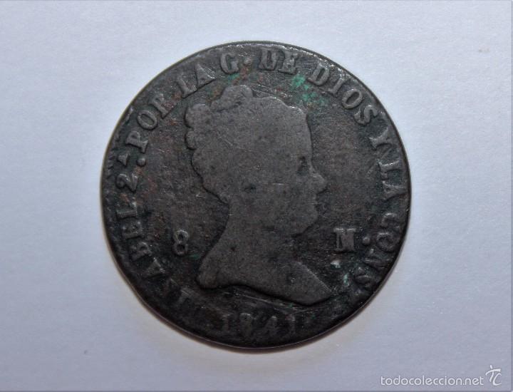 Monedas de Espa&ntilde;a: 8 MARAVEDIS ISABEL II 1841SEGOVIA. - Foto 1