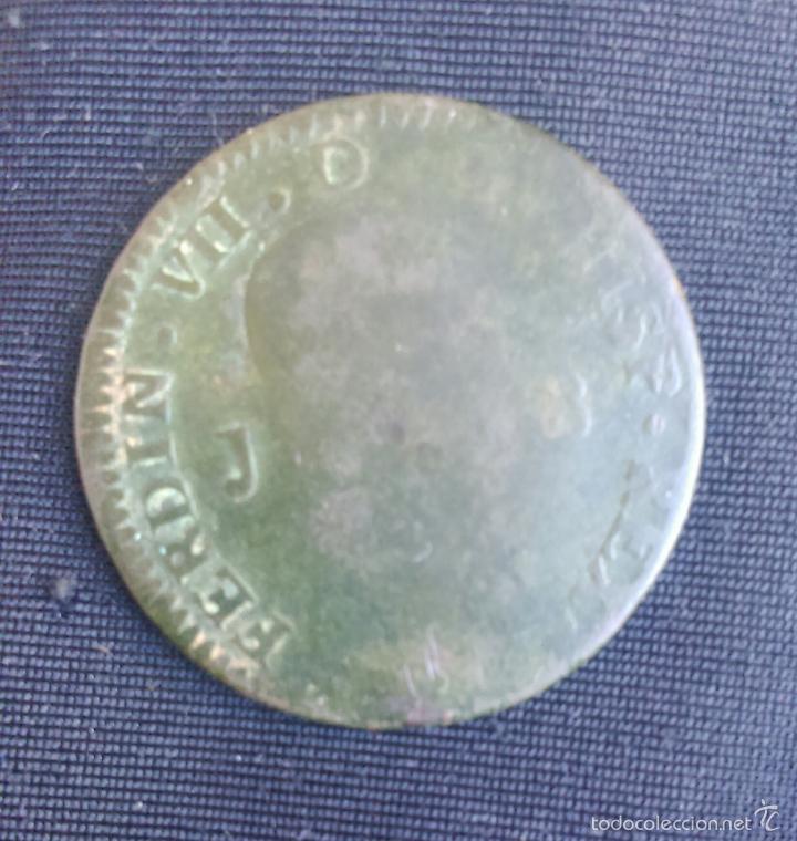 Monedas de Espa&ntilde;a: FERNANDO VII *** MONEDA DE 8 MARAVED&Iacute;S *** - Foto 1