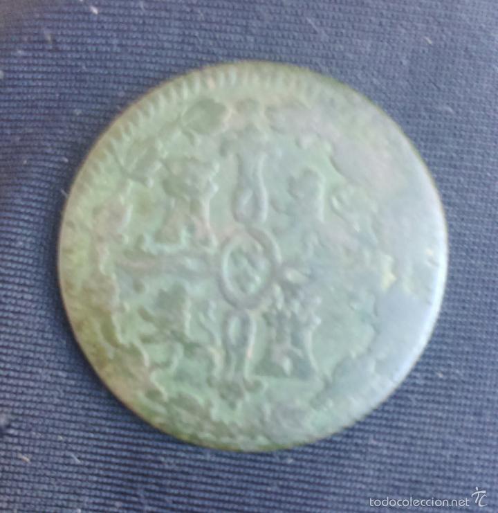 Monedas de Espa&ntilde;a: FERNANDO VII *** MONEDA DE 8 MARAVED&Iacute;S *** - Foto 2