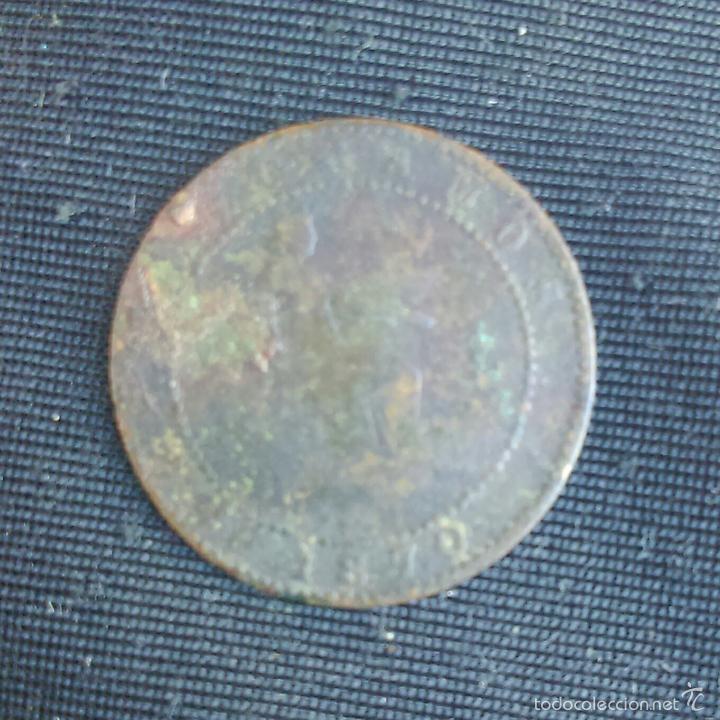 Monedas de Espa&ntilde;a: *** MONEDA DE 10 CENTIMOS *** A&Ntilde;O 1870 *** - Foto 2