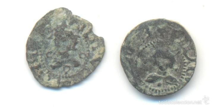 Monedas de Espa&ntilde;a: DOS DINERS DE FELIPE II (1556-1598) DE LA CECA DE MALLORCA. - Foto 1