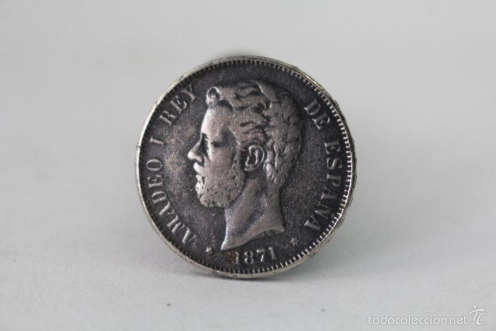 Monedas de Espa&ntilde;a: duro falso 1871 5ptas amdeo l. - Foto 1