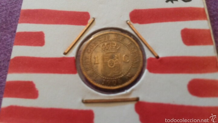 Monedas de Espa&ntilde;a: 1 CENTIMO 1906 *6 ALFONSO XIII - Foto 1