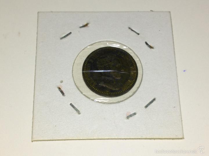 Monedas de Espa&ntilde;a: Moneda de 2 centimos. A&ntilde;o 1905. - Foto 2