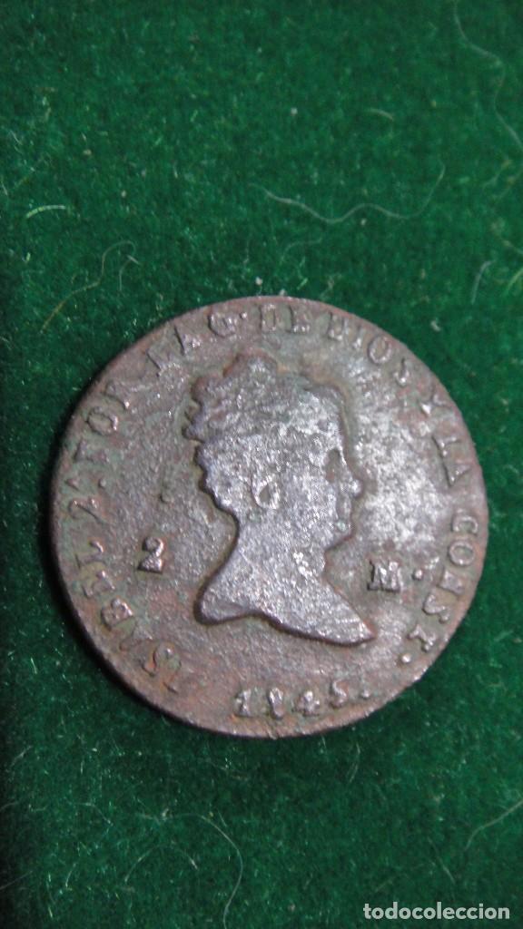 Monedas de Espa&ntilde;a: isabel II - 2 maravedis - ceca segovia - Foto 1