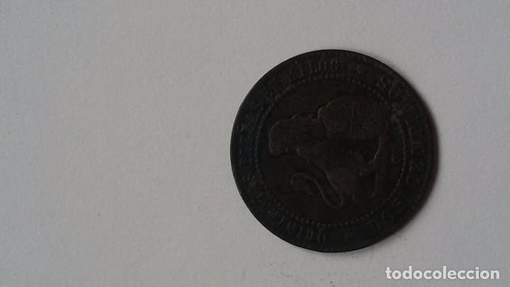 Monedas de Espa&ntilde;a: Moneda de cobre de 2 centimos 1870 - Foto 1