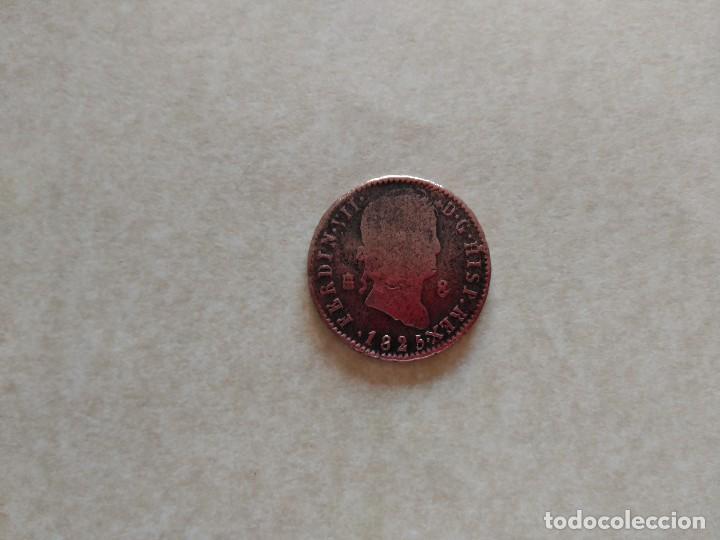 Monedas de Espa&ntilde;a: MONEDA 8 MARAVEDIS 1825. FERNANDO VII - Foto 1