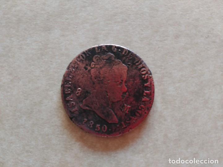 Monedas de Espa&ntilde;a: MONEDA 8 MARAVEDIS 1850. ISABEL II - Foto 1