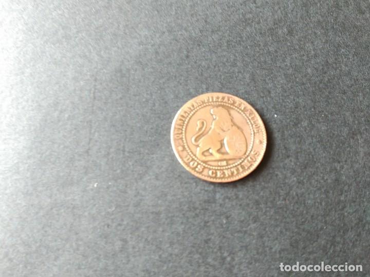 Monedas de Espa&ntilde;a: MONEDA DE 2 CENTIMOS DE 1870. GOBIERNO PROVISIONAL - Foto 2