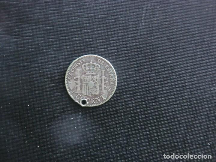 Monedas de Espa&ntilde;a: 50 CENTIMOS - ALFONSO XIII - 1892 - Foto 2