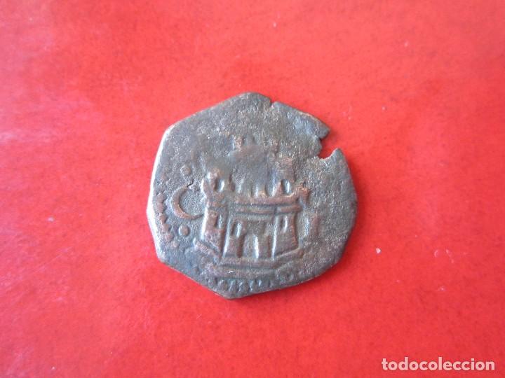 Monedas de Espa&ntilde;a: Felipe II. 2 cuartos. Cuenca. 1556/1598. #ce - Foto 1