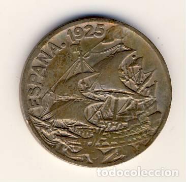 Monedas de Espa&ntilde;a: 25 CENTIMOS DE 1925 EBC. VER OTROS LOTES. - Foto 2