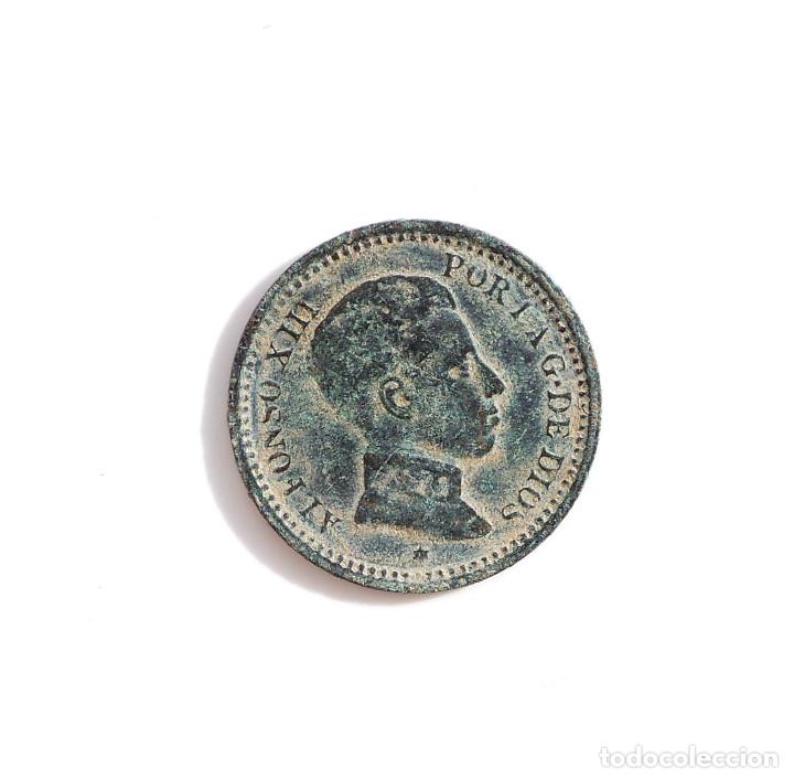 Monedas de Espa&ntilde;a: ALFONSO XIII. 2 C&Eacute;NTIMOS. A&Ntilde;O 1904 - Foto 1