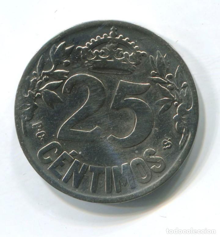 Monedas de Espa&ntilde;a: 25 c&eacute;ntimos de 1925 - Foto 2