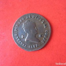 Monedas de España: ISABEL II. 2 MARAVEDIES. 1842 SEGOVIA. #MN. Lote 71806019