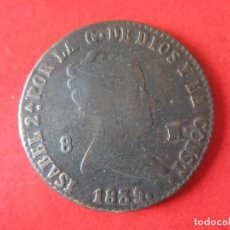 Monedas de España: ISABEL II. 8 MARAVEDIES. 1839 SEGOVIA. #MN. Lote 71822611