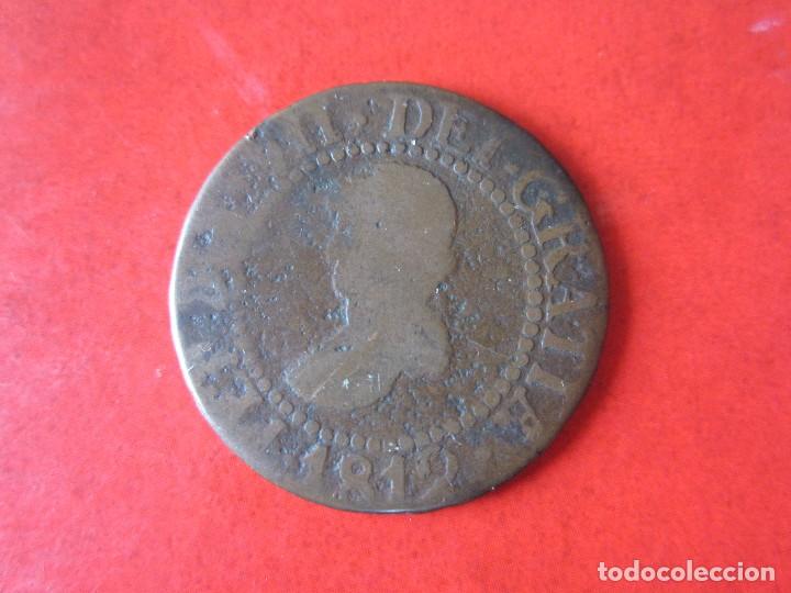 Monedas de Espa&ntilde;a: Fernando VII. 12 diners de 1812. Mallorca. - Foto 1