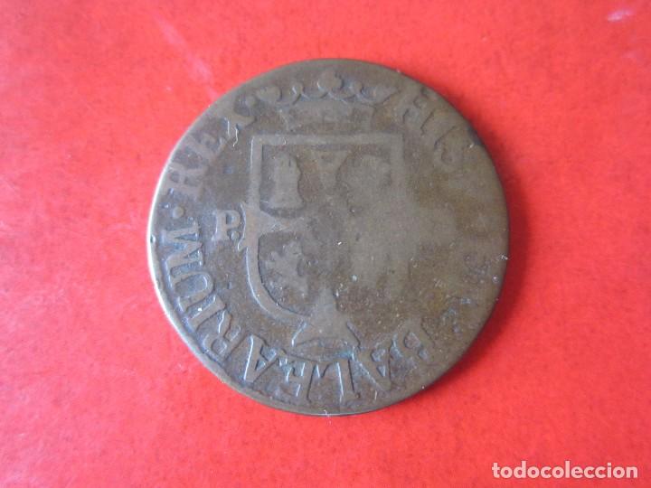 Monedas de Espa&ntilde;a: Fernando VII. 12 diners de 1812. Mallorca. - Foto 2