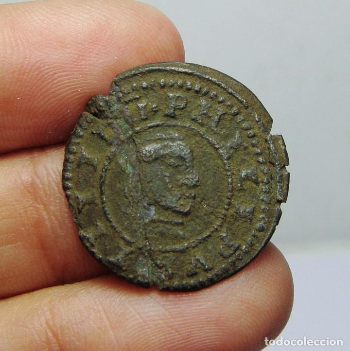 Monedas de Espa&ntilde;a: 8 Maraved&iacute;s. Felipe IV. Burgos - 1663 - Foto 1