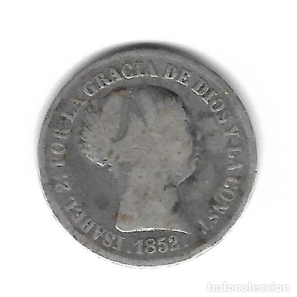 Monedas de Espa&ntilde;a: MONEDA. ISABEL II. 2 REALES. 1852. MADRID - Foto 1