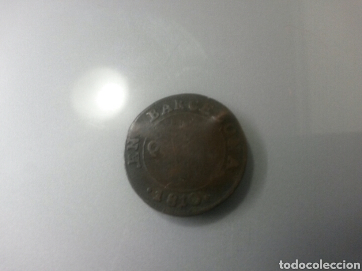Monedas de Espa&ntilde;a: MONEDA 1 QUARTO 1810 BARCELONA MUY DIFICIL - Foto 1