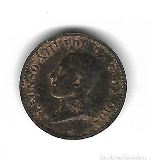 Monedas de Espa&ntilde;a: MONEDA. 1 CENTIMO. 1913. ALFONSO XIII. - Foto 1