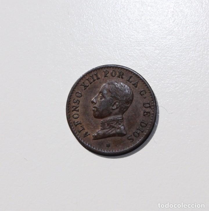 Monedas de Espa&ntilde;a: 1913. ALFONSO XIII. 1 C&Eacute;NTIMO. SIN CIRCULAR - Foto 1