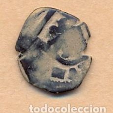 Monedas de España: MON 947 MACUQUINA RECORTADA EN COBRE REINO DE LOS AUSTRIAS MONEDA MEDIAVAL ESPAÑOLA MEDIDAS SOBR. Lote 80496129