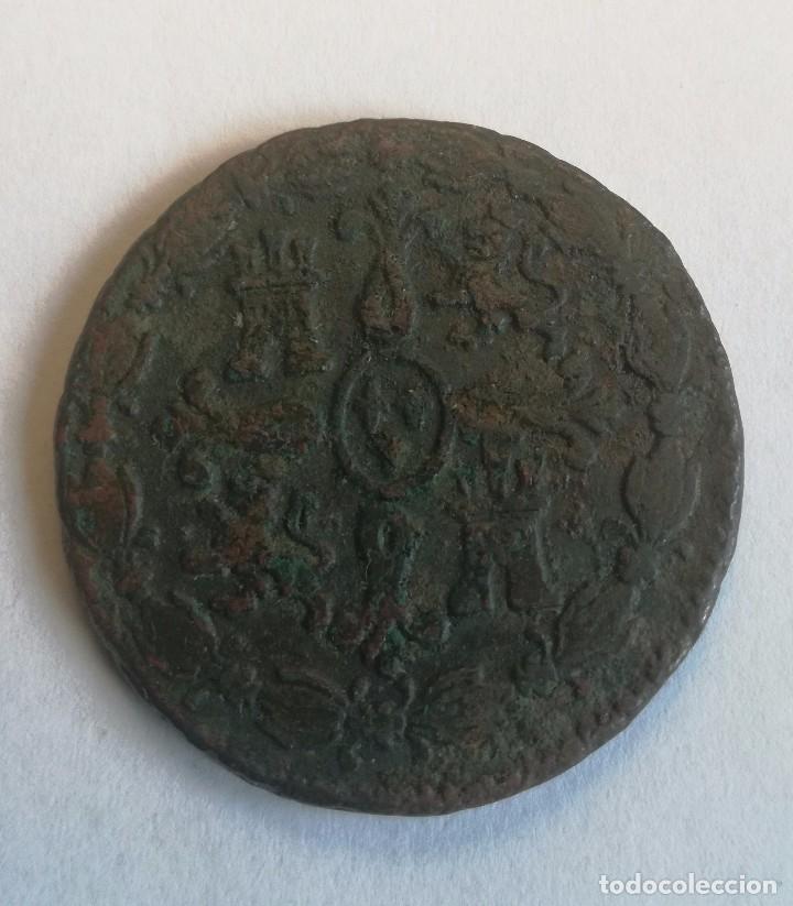 Monedas de Espa&ntilde;a: FERNANDO VII. 8 MARAVED&Iacute;S. CECA DE SEGOVIA 1815 - Foto 2