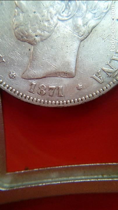 Monedas de Espa&ntilde;a: AMADEO I 1871 DURO DEL 73 - Foto 3