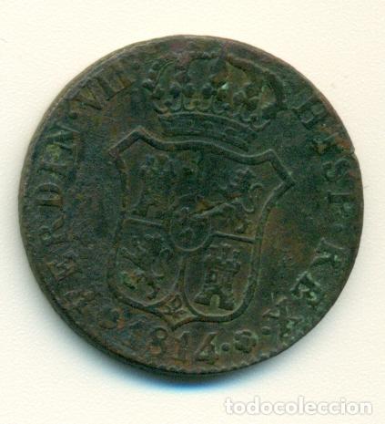 Monedas de Espa&ntilde;a: VI CUARTOS DE 1814 DEL PRINCIPADO DE CATALU&Ntilde;A - Foto 2