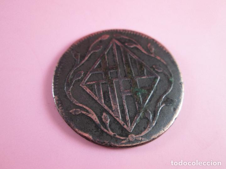 Monedas de Espa&ntilde;a: MONEDA DE ESPA&Ntilde;A-4 QUARTOS-BARCELONA-1810-29 mm.D-. - Foto 5