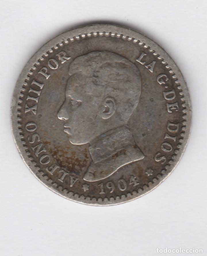 Monedas de Espa&ntilde;a: ALFONSO XIII- 50 CENTIMOS-1904*1-0 PCV - Foto 1