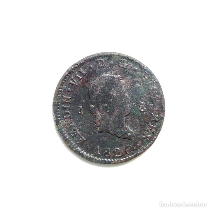 Monedas de Espa&ntilde;a: Fernando VII - 8 Maravedis 1820 Jubia. - Foto 1