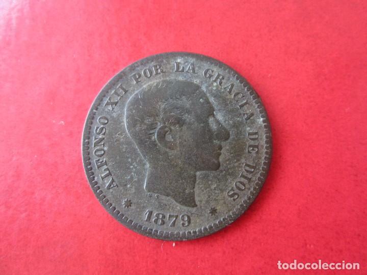 Monedas de Espa&ntilde;a: 5 centimos de Alfonso XII. 1879. #ce - Foto 1