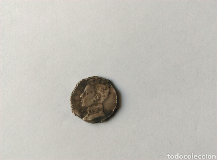 Monedas de Espa&ntilde;a: ANTIGUA MONEDA DE PLATA Alfonso - Foto 2