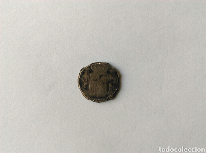 Monedas de Espa&ntilde;a: ANTIGUA MONEDA DE PLATA Alfonso - Foto 3