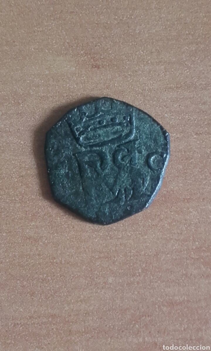 Monedas de Espa&ntilde;a: VER 38 MONEDA DE LOS AUSTRIAS ceca de Cuenca EN COBRE ACU&Ntilde;ADA A MARTILLO - Foto 2