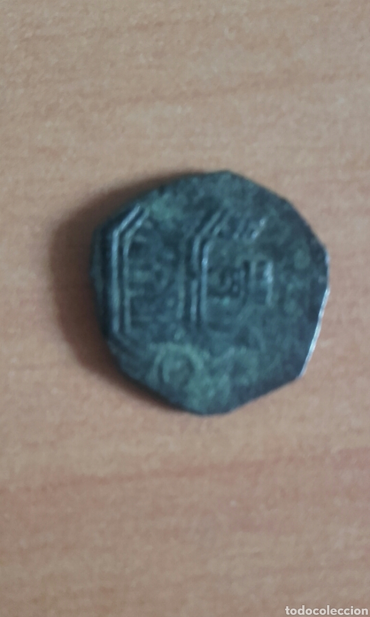 Monedas de Espa&ntilde;a: VER 38 MONEDA DE LOS AUSTRIAS ceca de Cuenca EN COBRE ACU&Ntilde;ADA A MARTILLO - Foto 4