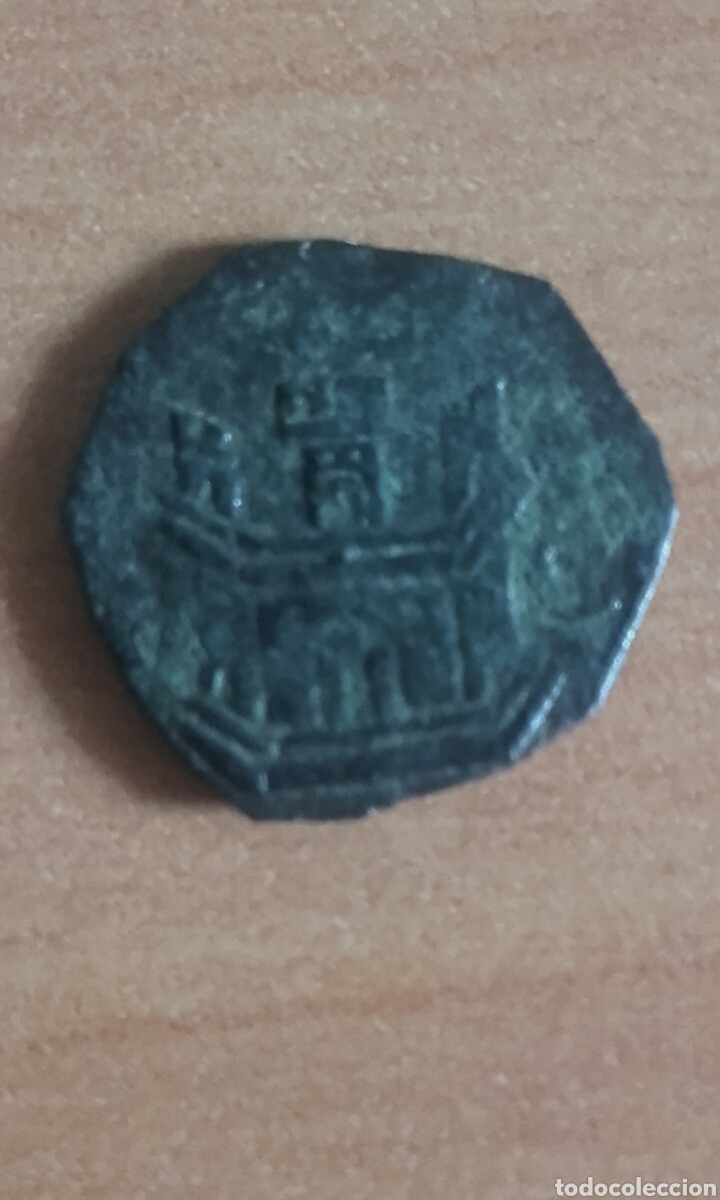 Monedas de Espa&ntilde;a: VER 38 MONEDA DE LOS AUSTRIAS ceca de Cuenca EN COBRE ACU&Ntilde;ADA A MARTILLO - Foto 5