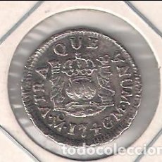 Monete da Spagna: MONEDA DE MEDIO (1/2) REAL DE FELIPE V ACUÑADA EN MÉJICO EN 1746 ENSAYADOR M. MBC. (F5-66).. Lote 89640348