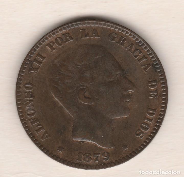 Monedas de Espa&ntilde;a: ALFONSO XII- 10 CENTIMOS- 1879-SC - Foto 1