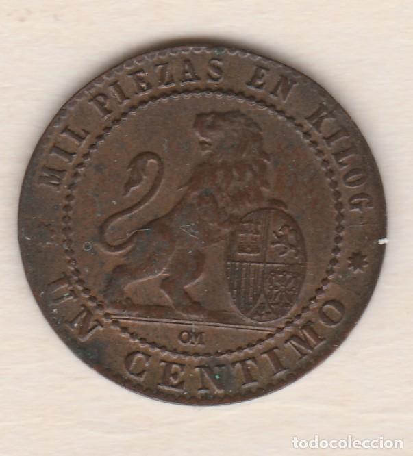 Monedas de Espa&ntilde;a: GOBIERNO PROVISIONAL- 1 CENTIMO- 1870-SC - Foto 2
