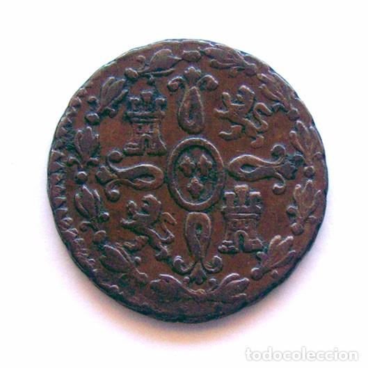 Monedas de Espa&ntilde;a: FERNANDO VII .  2 MARAVEDIS 1831 - Foto 2