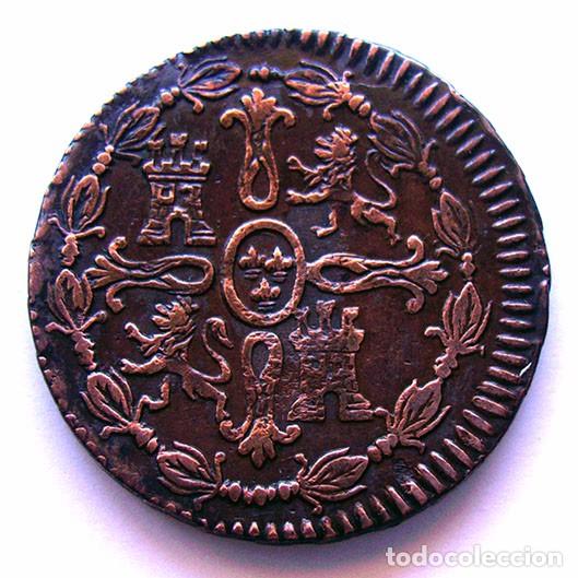Monedas de Espa&ntilde;a: FERNANDO VII . 8 MARAVEDIS 1817 JUBIA - Foto 2