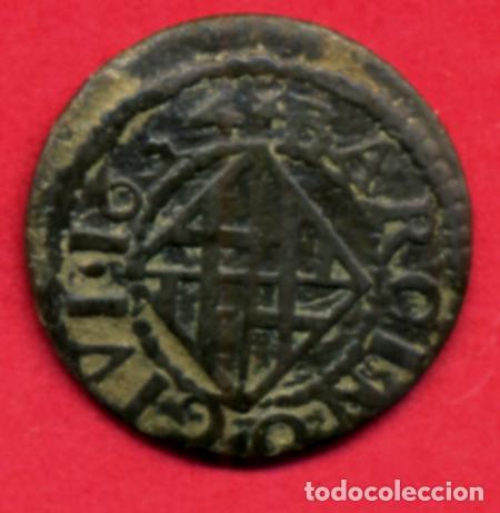 Monedas de Espa&ntilde;a: MONEDA DE COBRE , BARCELONA MBC- , ORIGINAL , A15 - Foto 1