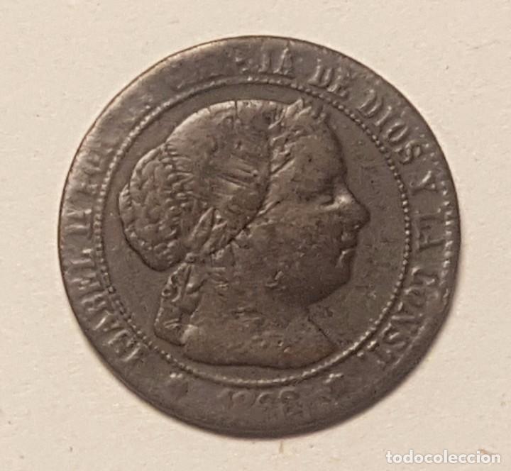 Monedas de Espa&ntilde;a: MEDIO CENTIMO DE ESCUDO ISABEL II - Foto 1