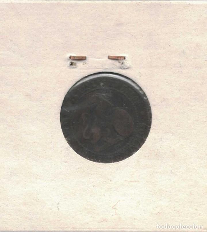 Monedas de Espa&ntilde;a: 2 centimos 1870 Gobierno Provisional M74 - Foto 2